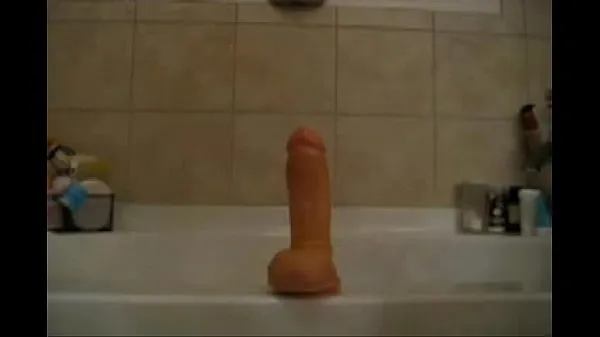 Show Dildoing her Cunt in the Bathroom fresh Movies