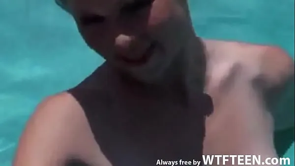 Show My Ex Slutty Girl Thinks That Free Swimming In My Pool, But I Want To Blowjob Always free by WTFteen fresh Movies