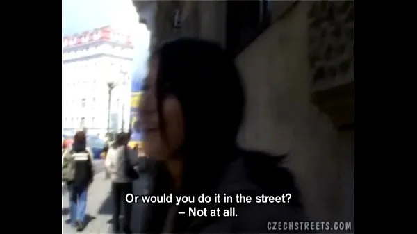 Mutass CZECH Street sex for friss filmet