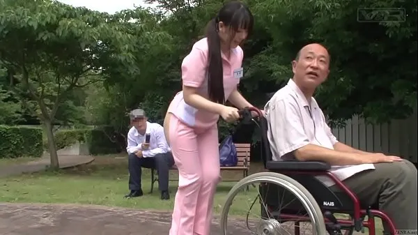 Show Subtitled bizarre Japanese half naked caregiver outdoors fresh Movies