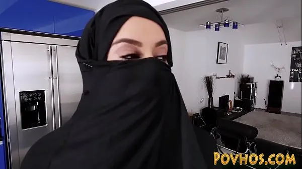 Show Muslim busty slut pov sucking and riding cock in burka fresh Movies