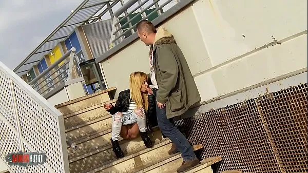Show Public blowjob while peeing and outdoor fucking with dulce Chiki fresh Movies