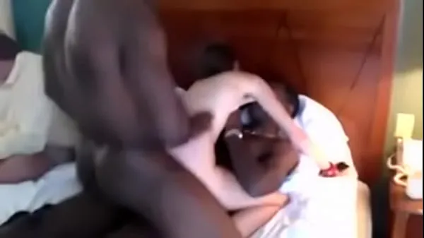Show wife double penetrated by black lovers while cuckold husband watch fresh Movies