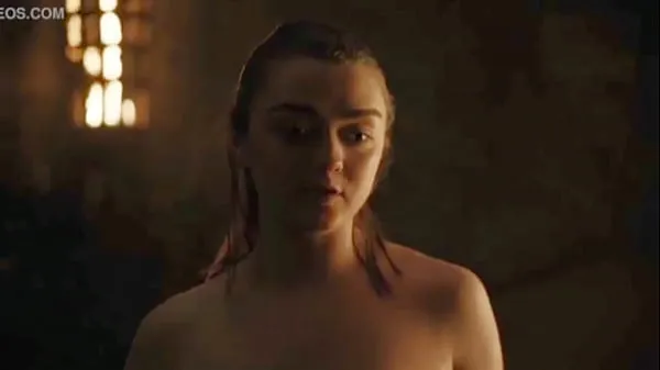 Mutass Maisie Williams/Arya Stark Hot Scene-Game Of Thrones friss filmet