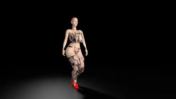 Visa Big Butt Booty 3D Models färska filmer