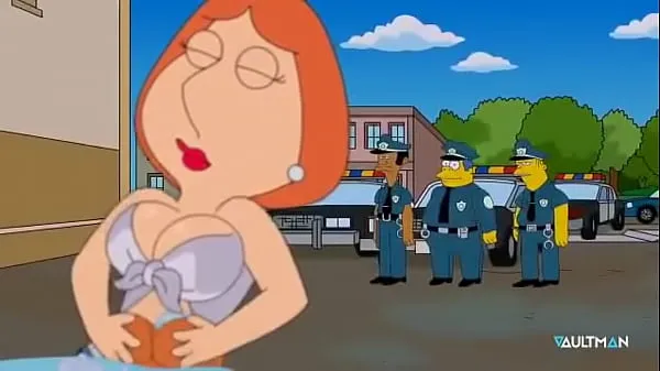 Pokaż Sexy Carwash Scene - Lois Griffin / Marge Simpsonsnowe filmy