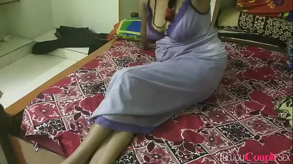 Vis Telugu wife giving blowjob in sexy nighty ferske filmer