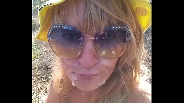 Show Kinky Selfie - Quick fuck in the forest. Blowjob, Ass Licking, Doggystyle, Cum on face. Outdoor sex fresh Movies