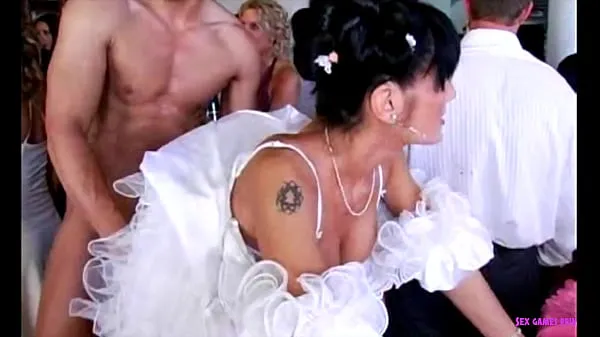 Mutass Czech wedding group sex friss filmet