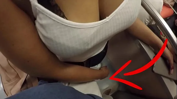 عرض Unknown Blonde Milf with Big Tits Started Touching My Dick in Subway ! That's called Clothed Sex أفلام جديدة