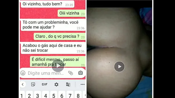 Zobrazit nové filmy (Naughty neighbor asked to change the gas for whatsapp and ended up taking milk in bed (Naughty story)
