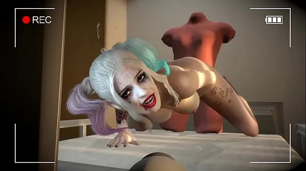 Tampilkan Harley Quinn sexy webcam Show - 3D Porn Film baru