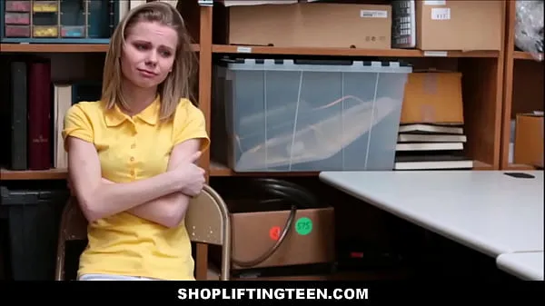 Show ShopliftingTeen - Cute Skinny Blonde Shoplifting Teen Fucked By Officer - Catarina Petrov fresh Movies