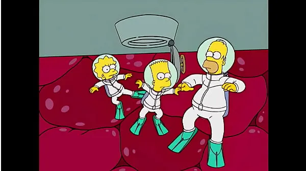 Mostrar Homer y Marge teniendo sexo bajo el agua (Hecho por Sfan) (Nueva introducción películas frescas