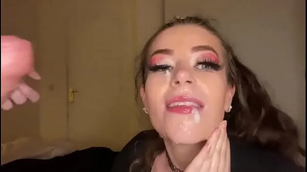 Show Spitty blowjob with huge facial fresh Movies