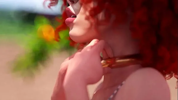 Visa Futanari - Beautiful Shemale fucks horny girl, 3D Animated färska filmer