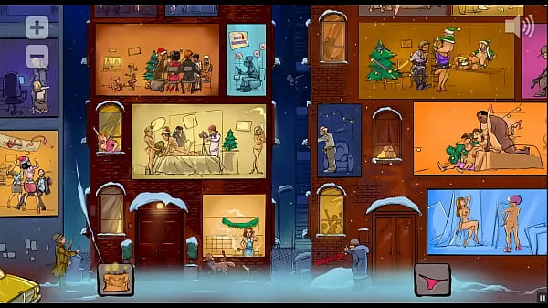 Tunjukkan Christmas Eve in Metropolis [Xmas Hentai PornPlay] Santa got stuck while delivering dildo toys Filem baharu