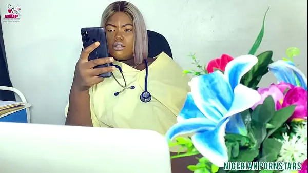 Vis Lazy Nurse Enjoy Nigerian Big Black Dick ferske filmer