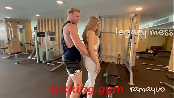 LEGACY MESS: Fucking Exercises with Blonde Whore Shemale Sara , big cock deep anal. P1 Yeni Filmi göster