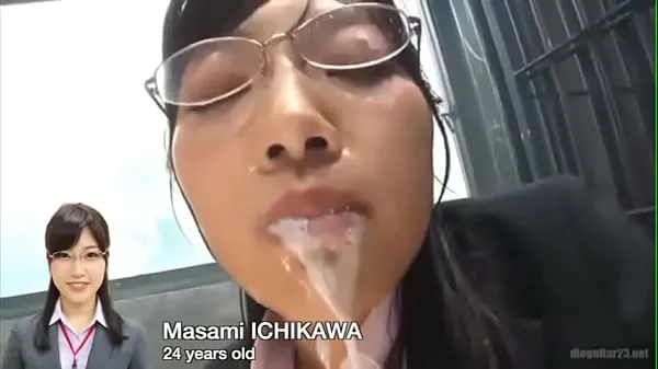 Εμφάνιση Deepthroat Masami Ichikawa Sucking Dick φρέσκων ταινιών