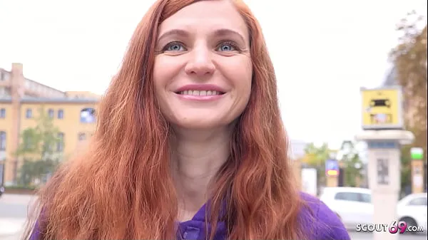 GERMAN SCOUT - Small Boobs Redhead College Girl Lina Joy talk to Rough Amateur Sex تازہ فلمیں دکھائیں