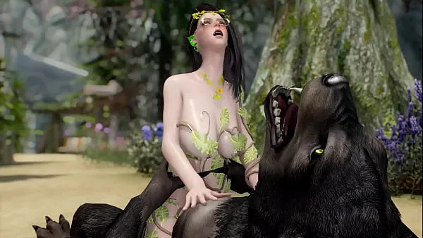 Mostrar Elf Fucks Werewolf [UNCENSORED] 3D Monster Porn películas frescas