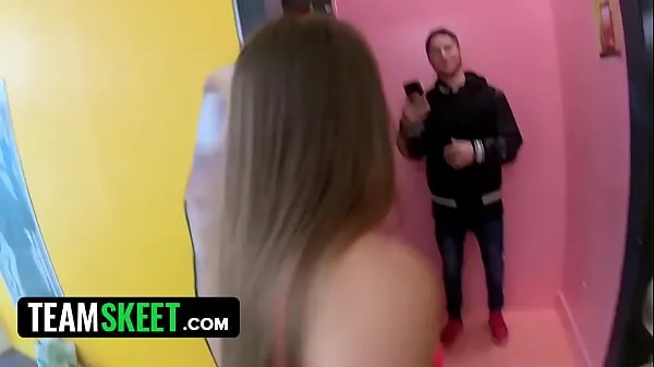 Show TeamSkeet - Big Assed Latina Babe In Tiny Denim Shorts Gia Derza Twerking On Huge Cock fresh Movies