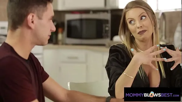 Show Britney Amber is one hot stepmom, but she's not used to doing all these usual mommy stuff. Such as cooking breakfast for her stepson Brad Knight. She has a failed attempt and burns the eggs and the toast fresh Movies