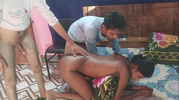 Show First time sex desi girlfriend Threesome Bengali Fucks Two Guys and one girl , Hanif pk and Sumona and Manik fresh Movies