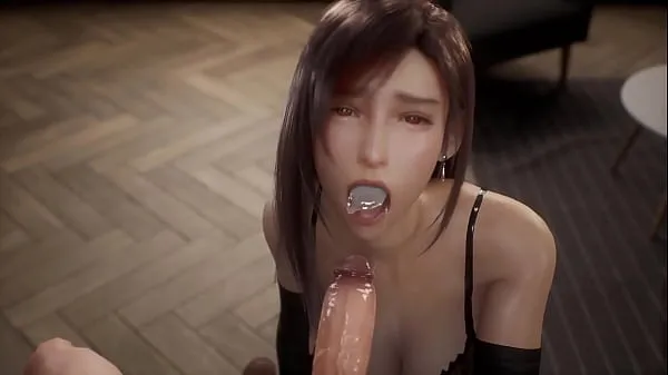 Vis 3D Compilation Tifa Lockhart Blowjob and Doggy Style Fuck Uncensored Hentai nye film