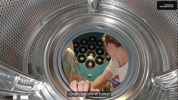 Zobraziť nové filmy (Step Sister Got Stuck Again into Washing Machine Had to Call Rescuers)