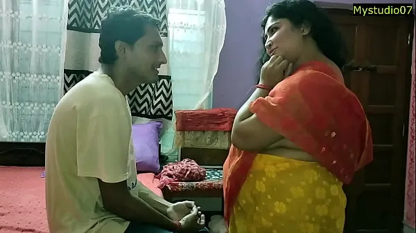 Show Indian Hot Bhabhi XXX sex with Innocent Boy! With Clear Audio fresh Movies