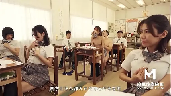 Show Trailer-MDHS-0009-Model Super Sexual Lesson School-Midterm Exam-Xu Lei-Best Original Asia Porn Video fresh Movies