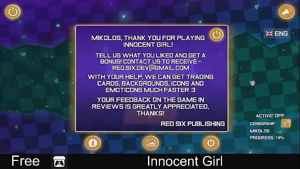 Innocent Girl p2 (bezahltes Dampfspiel) Sexueller Inhalt, Nacktheit, Gelegenheitsspiele, Puzzle, 2Dneue Filme anzeigen