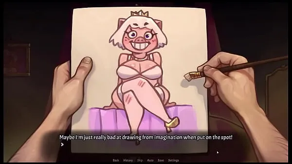 Visa My Pig Princess [ Hentai Game PornPlay ] Ep.17 she undress while I paint her like one of my french girls färska filmer