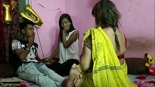 Show Girlfriend allow her BF for Fucking with Hot Houseowner!! Indian Hot Sex fresh Movies