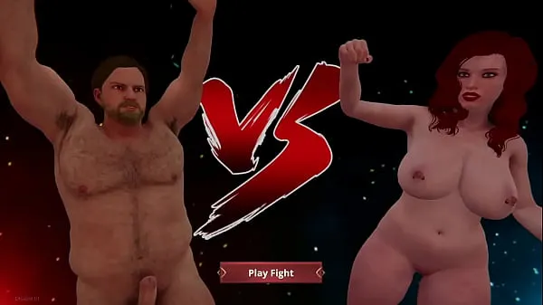 แสดง Ethan vs Rockie (Naked Fighter 3D ภาพยนตร์ใหม่