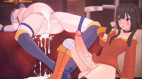Aqua Gets Pounded (KonoSuba Futa Animation Yeni Filmi göster