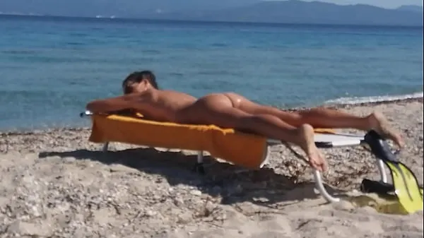 Show Drone exibitionism on Nudist beach fresh Movies
